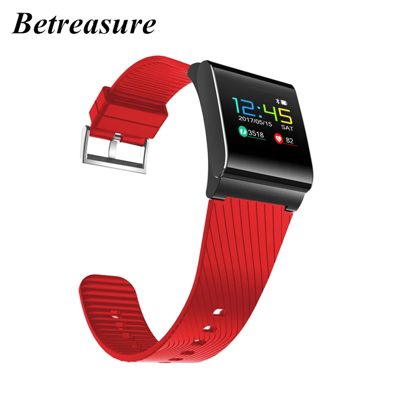 Betreasure Новый X9Pro умный Браслет Bluetooth Smart Band кровяное давление/пульсометр Смарт часы