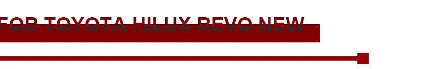 Передняя решетка Передняя гоночная аксессуары для гриля для Toyota Hilux Reco