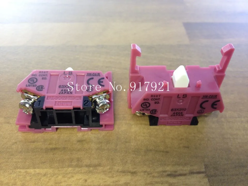 [ZOB] Imported Japanese IDEC HW-C01R NC and the normally closed contact button --10PCS/LOT | Обустройство дома