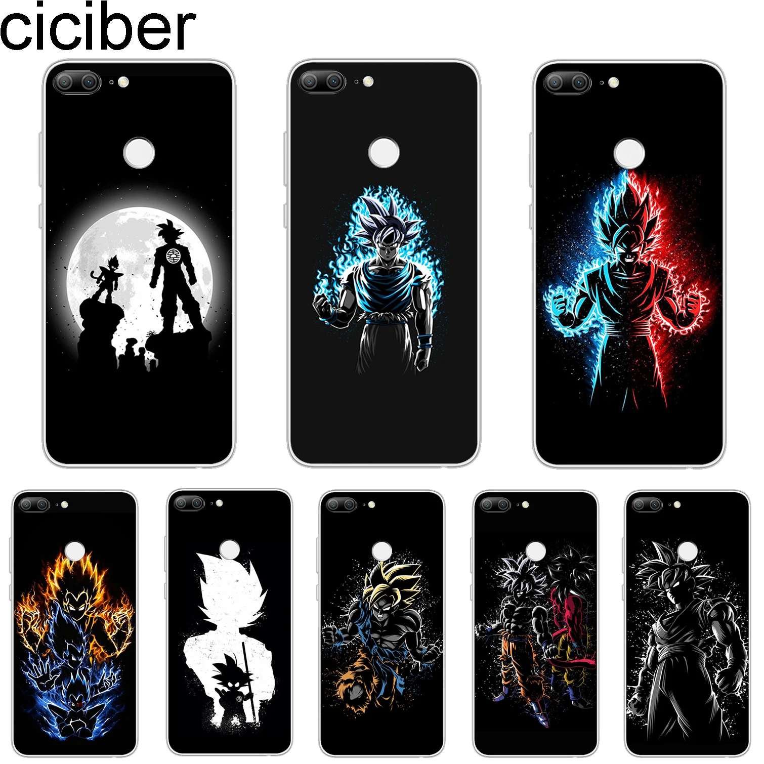 Ciciber чехол для Honor 9 10 Lite 7A 8X 8C Pro Play V10 чехлы телефонов Dragon Ball Z Super DBZ Goku Fundas мягкий ТПУ