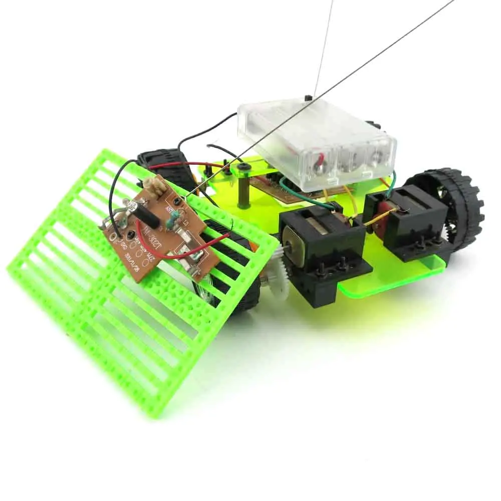 F17925 Сделай Сам двойной двигатель четыре дистанционного управления машина DIY