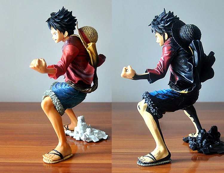 Фигурки героев японского аниме Luffy ПВХ экшн фигурки игрушки Луффи 2 вида подарок