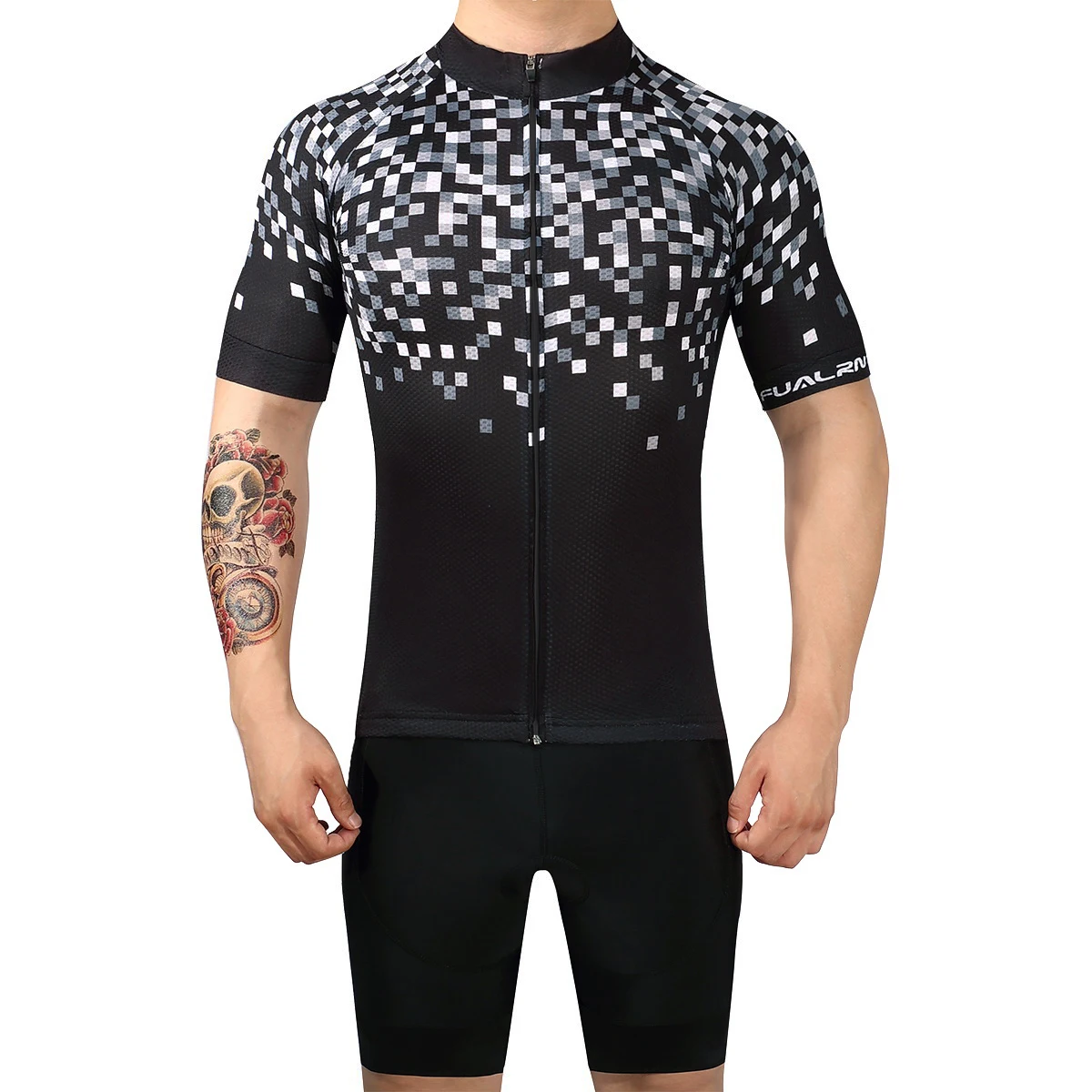Fualrny Лето 2017 г. быстросохнущая короткий рукав Велоспорт Джерси Ropa Ciclismo Maillot Pro Team
