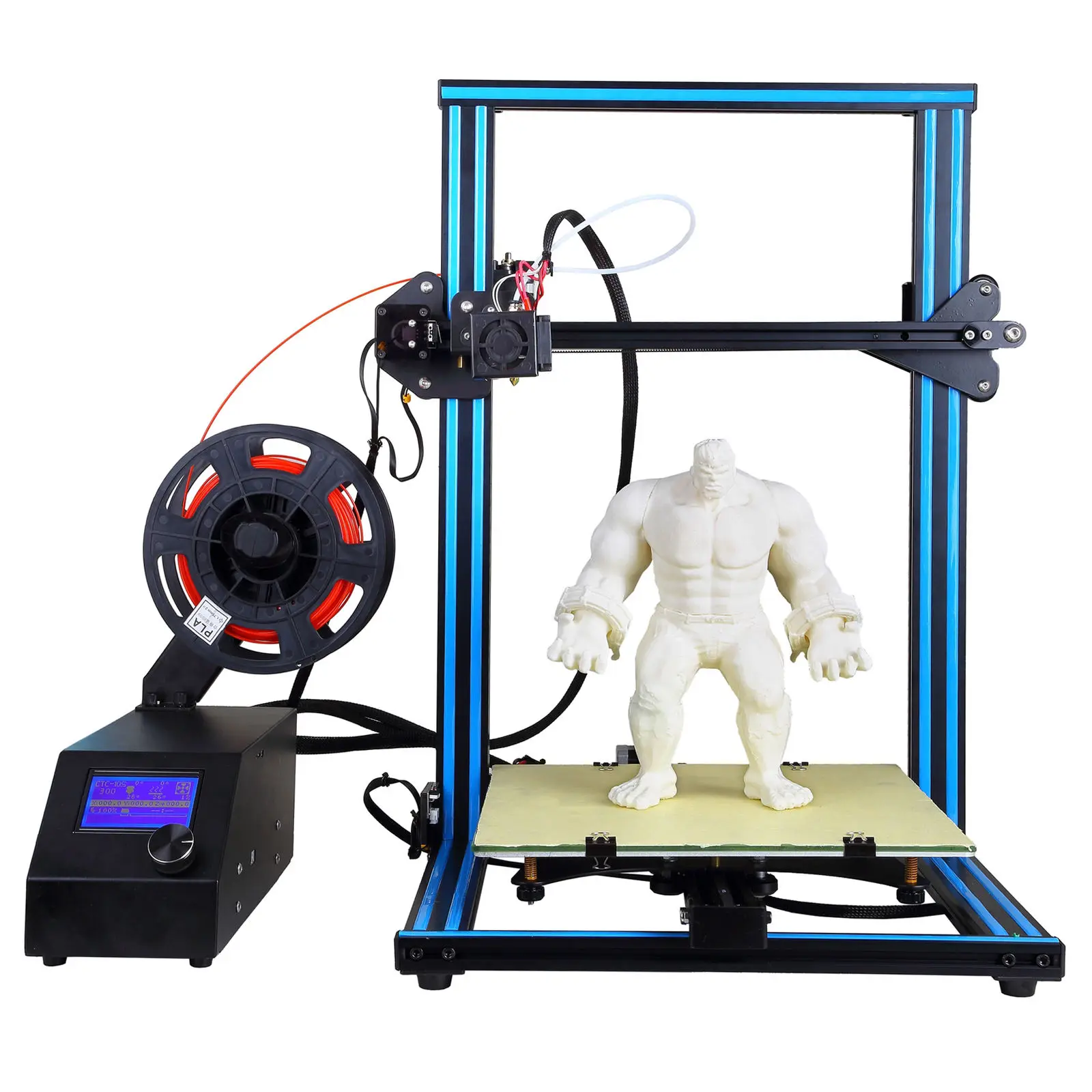 Лучшая продажа A10S 3D принтер обновление двойной оси Z стержень Impressora с PLA нити|3D