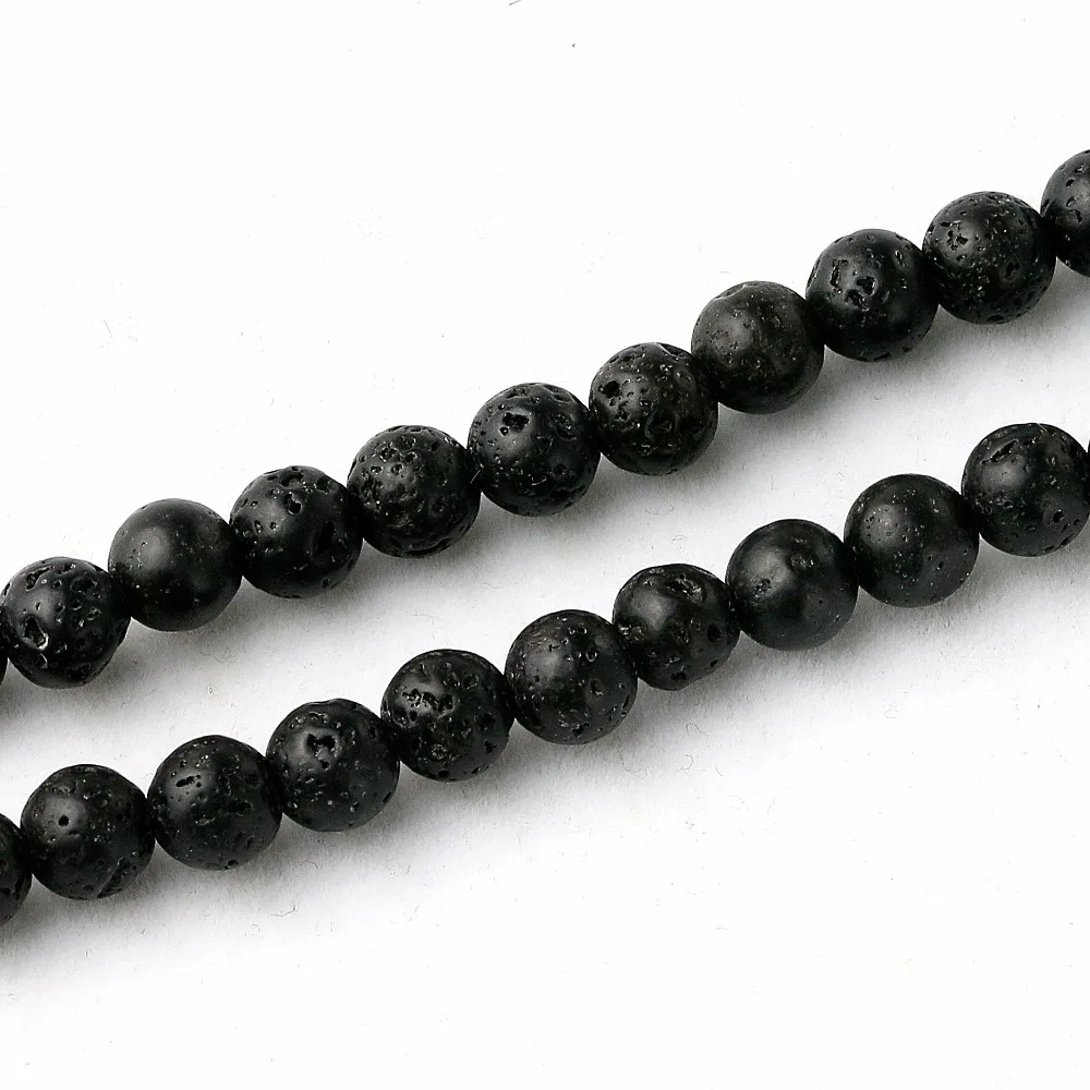 Браслет с бусинами из черного камня диаметром 6 мм природная яркость 108 мала Будда