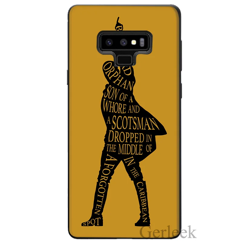 Чехол для телефона Hamilton Musical Lyrics Galaxy A5 A6 Plus 2017 A8 2018 Note 8 9|Чехлы-накладки| |