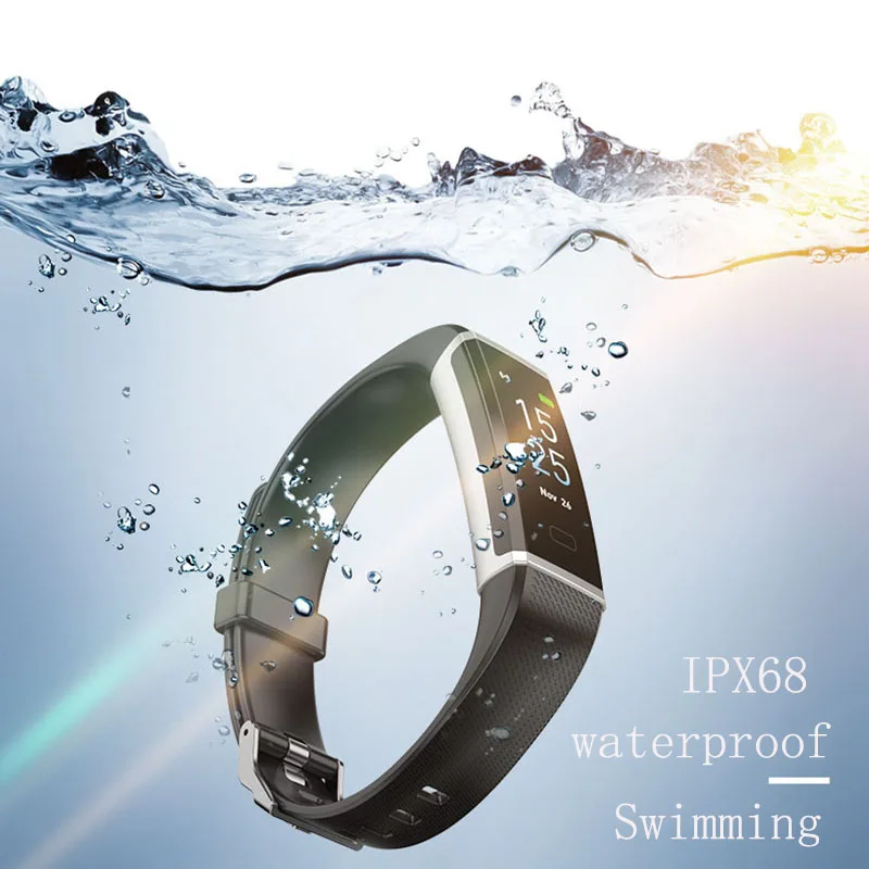 Смарт браслеты Многофункциональный цветной экран OLED браслет артериального