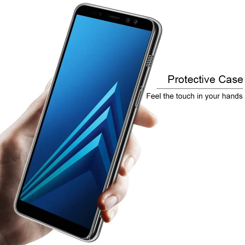 Чехол для Samsung Galaxy A8 2018 plus чехол Imak Full surround PC Жесткий телефона Пластиковые чехлы