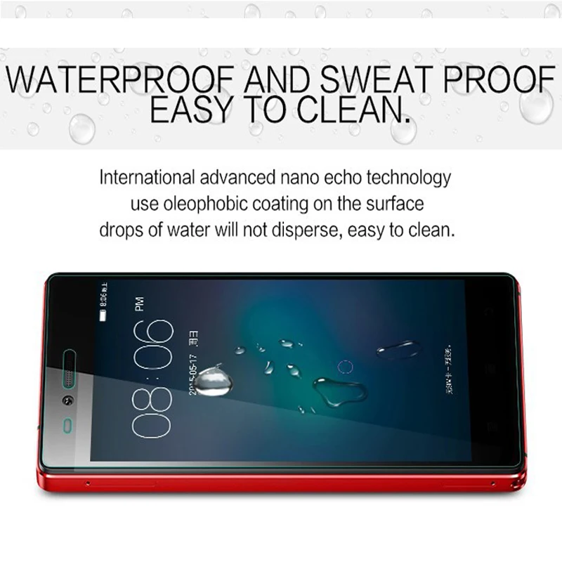 Защитная пленка baixin 2.5D из закаленного стекла для Lenovo Vibe Shot Max Z90|tempered glass screen