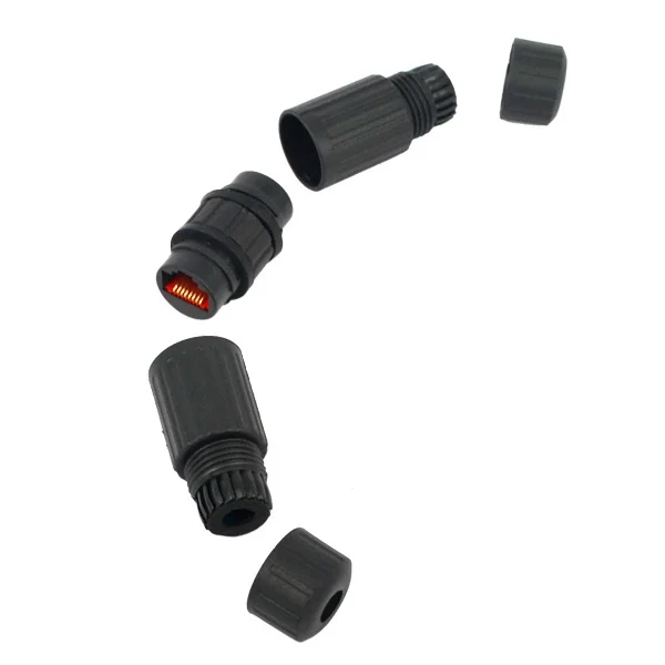Kebidumei 5pcs Ethernet LAN Network Cable Wire M16 RJ45 Waterproof Connector Adapter Plug Socket Rating IP68 | Компьютеры и офис
