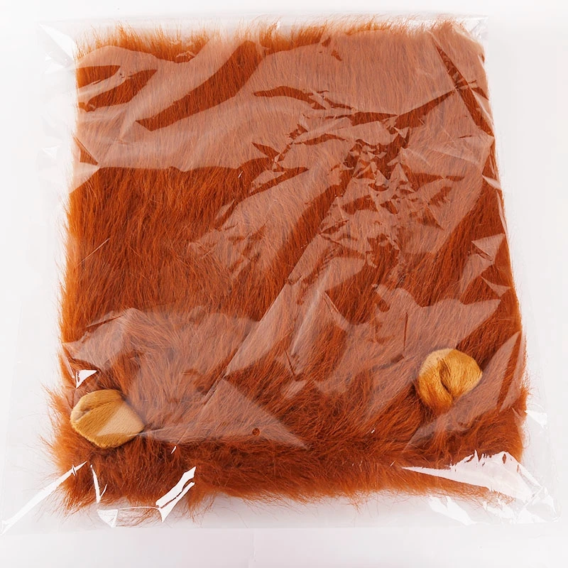 Костюм для домашних животных парик льва собаки кошки на Хэллоуин Одежда