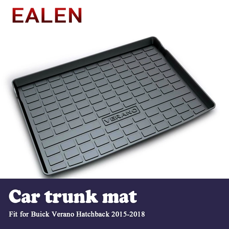 EALEN For Buick Verano Hatchback 2015 2016 2017 2018 Styling Boot Liner Tray Anti-slip Accessories 1Set Car Cargo rear trunk mat