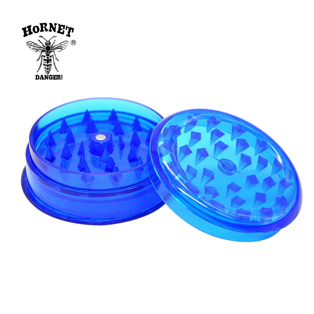 Пластиковый измельчитель табака 3 слоя диам. 63 мм дробилка для трав травы с чехол
