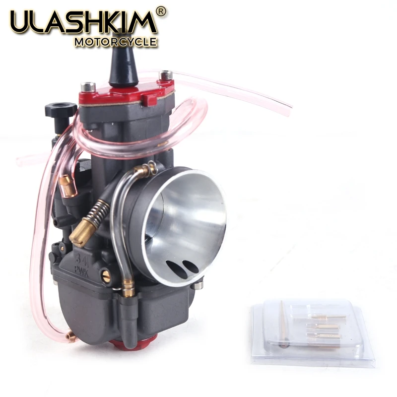 PWK Carburador Super Class 28 30 32 34mm PWK MAIKUNI Motorcycle Carburetor Carburador Universal Fit All Motorbike Motocross Q