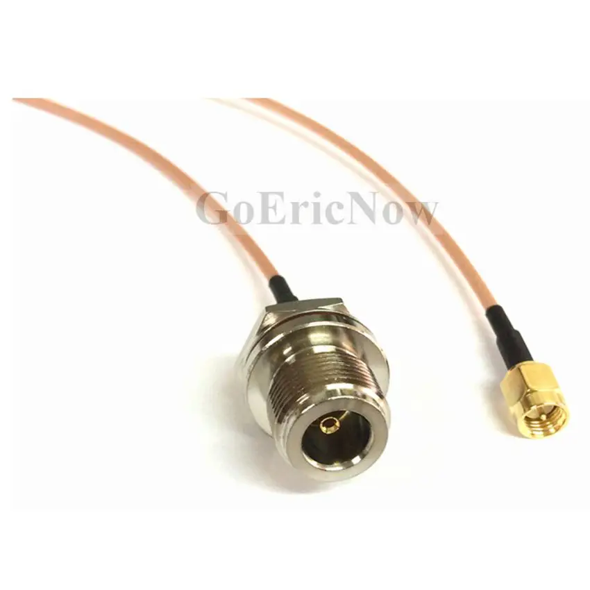 4 шт. RF коаксиальный 50 Ом SMA штекер к M16 N разъем соединительного кабеля RG316 (10 см 15 20