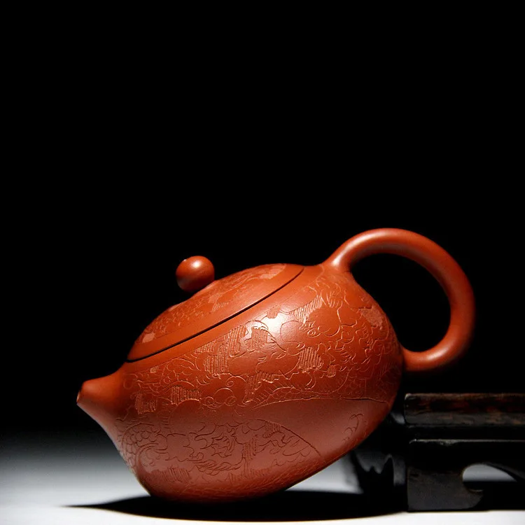 Производители продают yixing рекомендуемый учитель чистый ручной panlong xi shi zisha