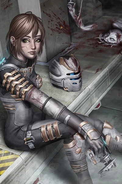 2016 Новое Прибытие Холст Картины Wall Art Картина Dead Space Крови Helmit Fantasy 4 Размеры