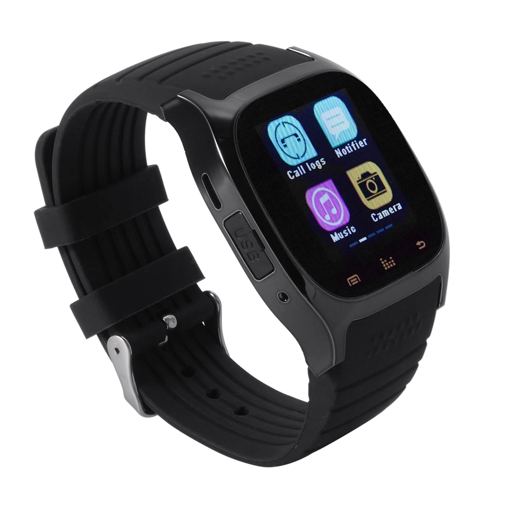 Bluetooth Smart Watch Наручные Wrap с Громкой Связи Вызова Сообщение Напоминание