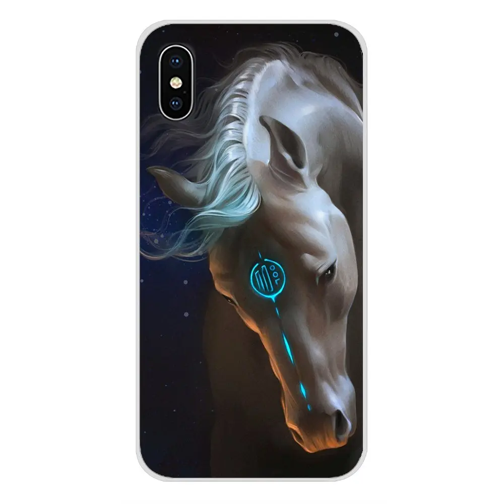 Horse Series Accessories Phone Shell Covers For Apple iPhone X XR XS MAX 4 4S 5 5S 5C SE 6 6S 7 8 Plus ipod touch | Мобильные