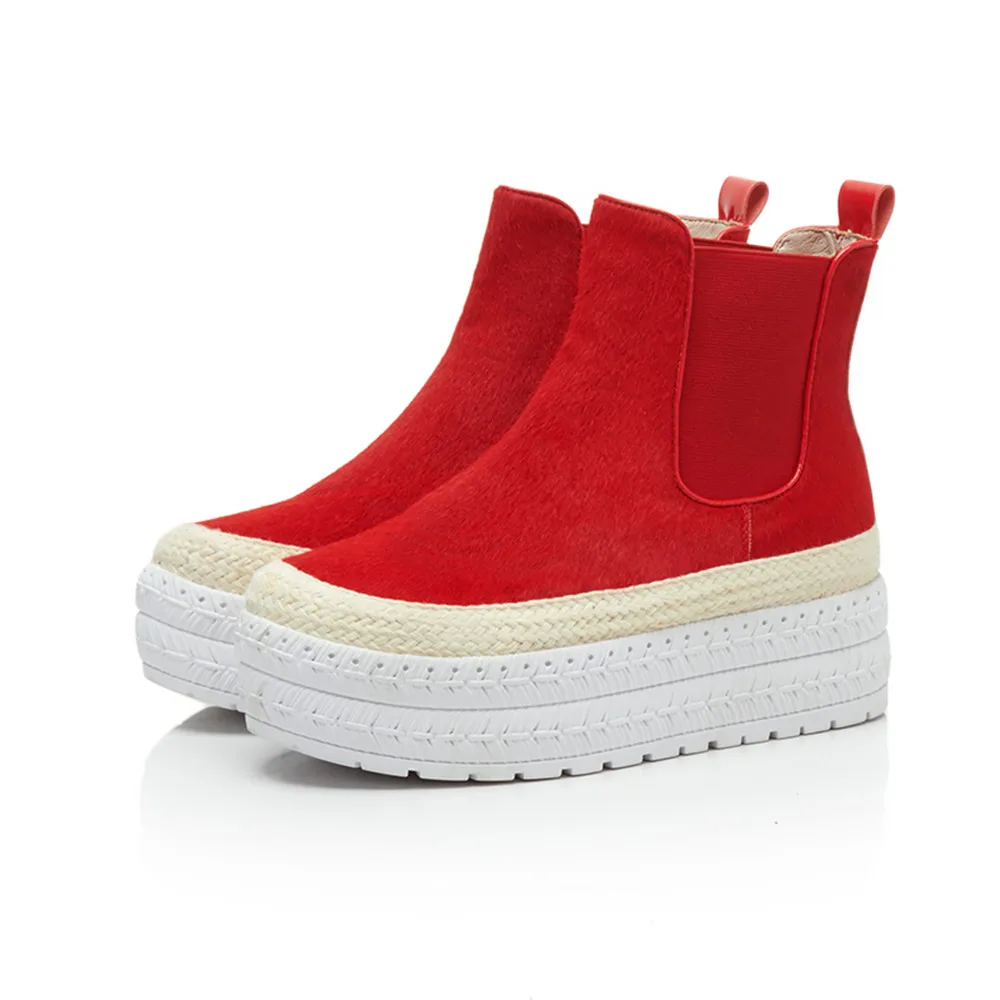 ASUMER/Модная Демисезонная обувь Цвет черный красный Женские ботинки Ботильоны на