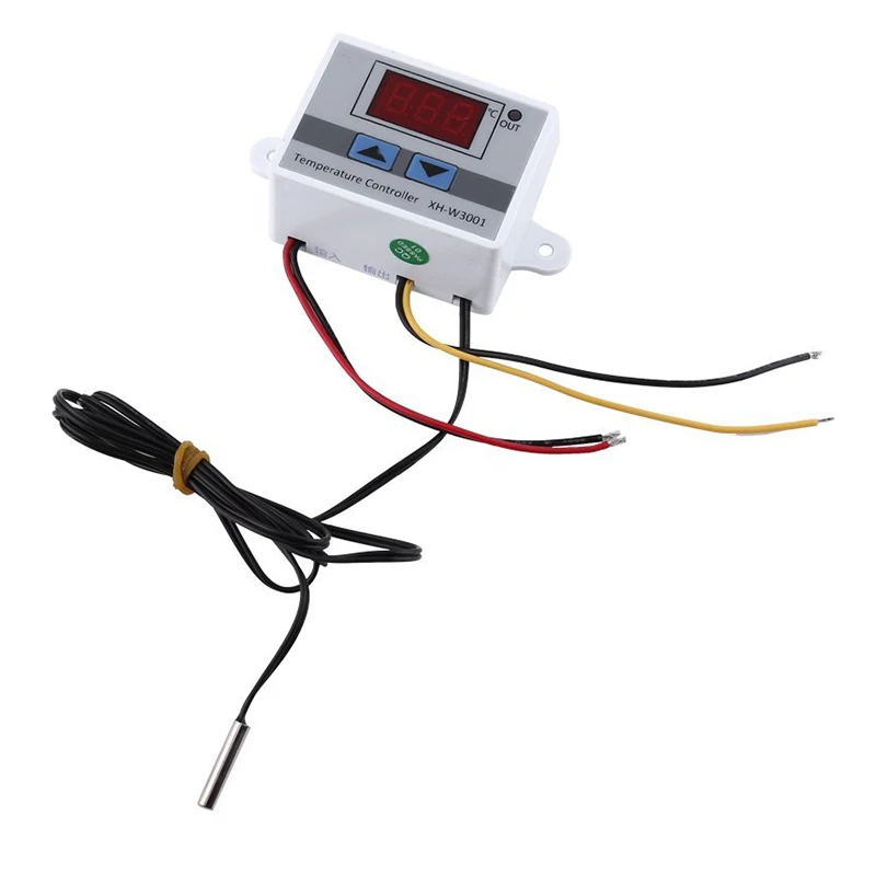 Горячая XH W3001 DC12V Универсальный цифровой светодиодный контроллер температуры