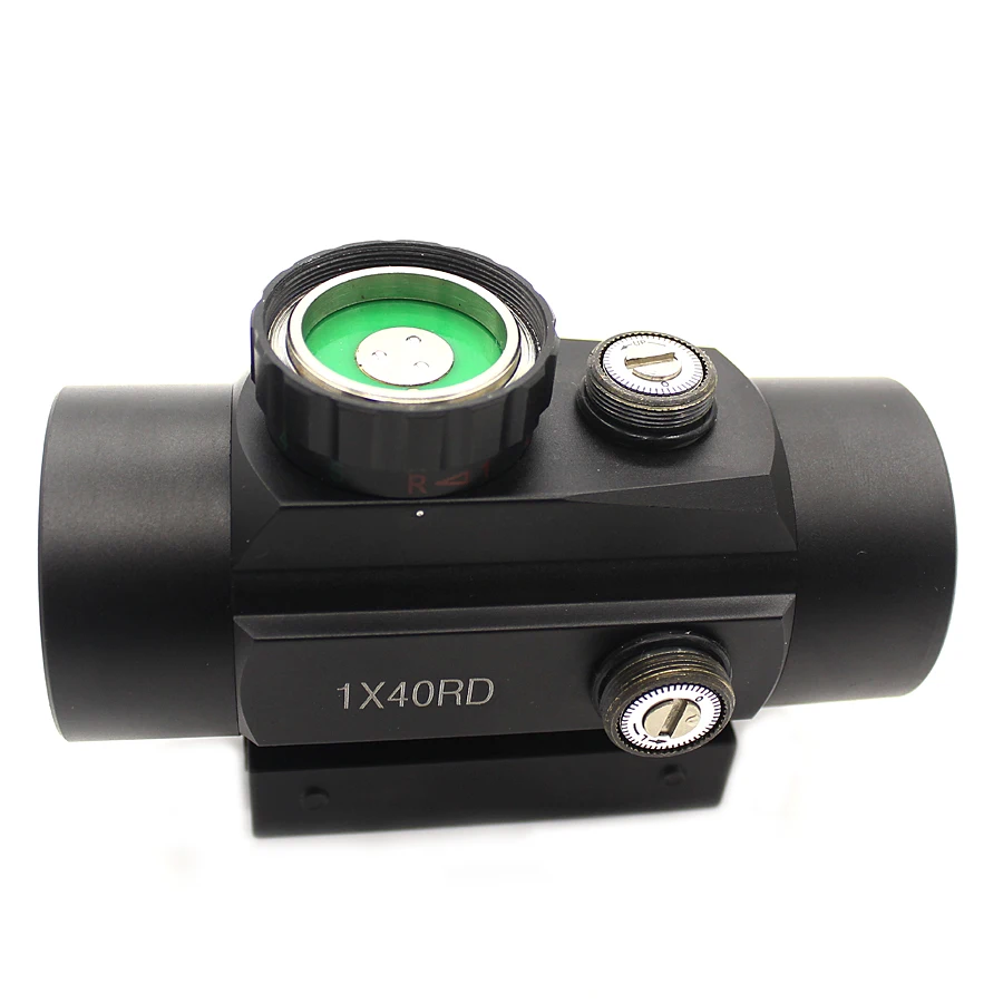 Голографический 1x40 Red Dot смотреть страйкбол Red Green Dot прицел охотничий прицел 11 мм 20 мм рейку Коллиматорный прицел
