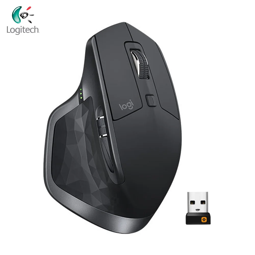 Logitech MX Master 2 S офисные Мышь 2,4 ГГц Беспроводной и Bluetooth Двойное Подключение 4000 Точек на дюйм мульти-устройство эргономичные компьютерные Мышь