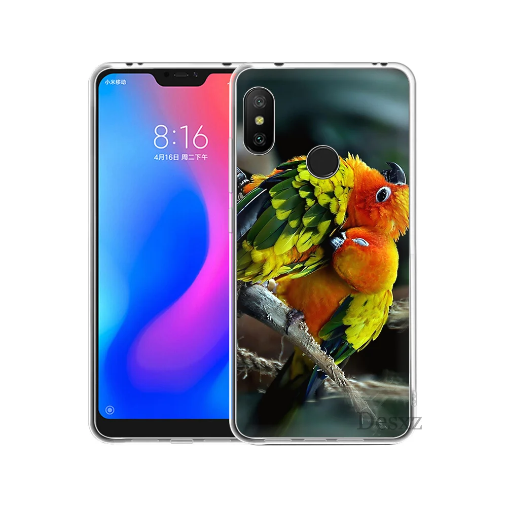Чехол для телефона с изображением животных птиц попугаев Xiaomi Redmi 3S 3 4 Pro Pro4 Prime 4A 4X5