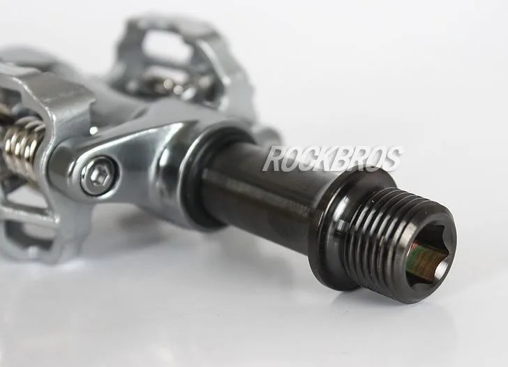 EXUSTAR легкие E-PM215Ti MTB Запчасти для велосипеда велосипедные контактные педали Cleat E-C01, магниевый корпус, Титан Ti ось шпинделя