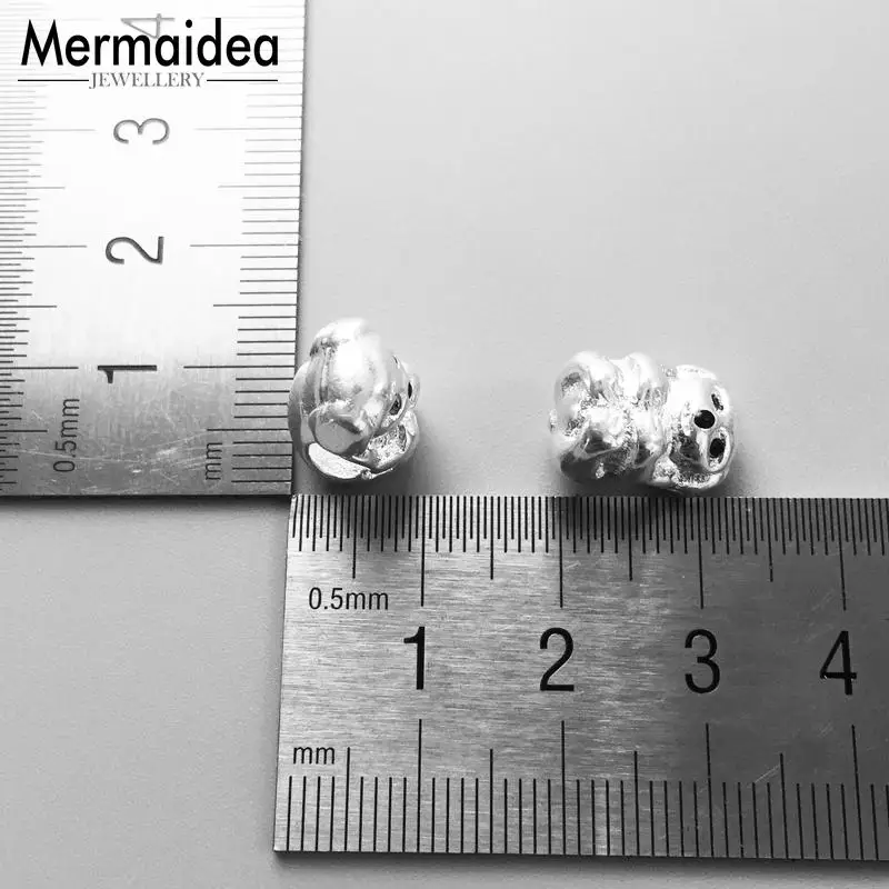 Бусины сделай сам бусины коала с отверстием 5 мм Модные посеребренные ювелирные