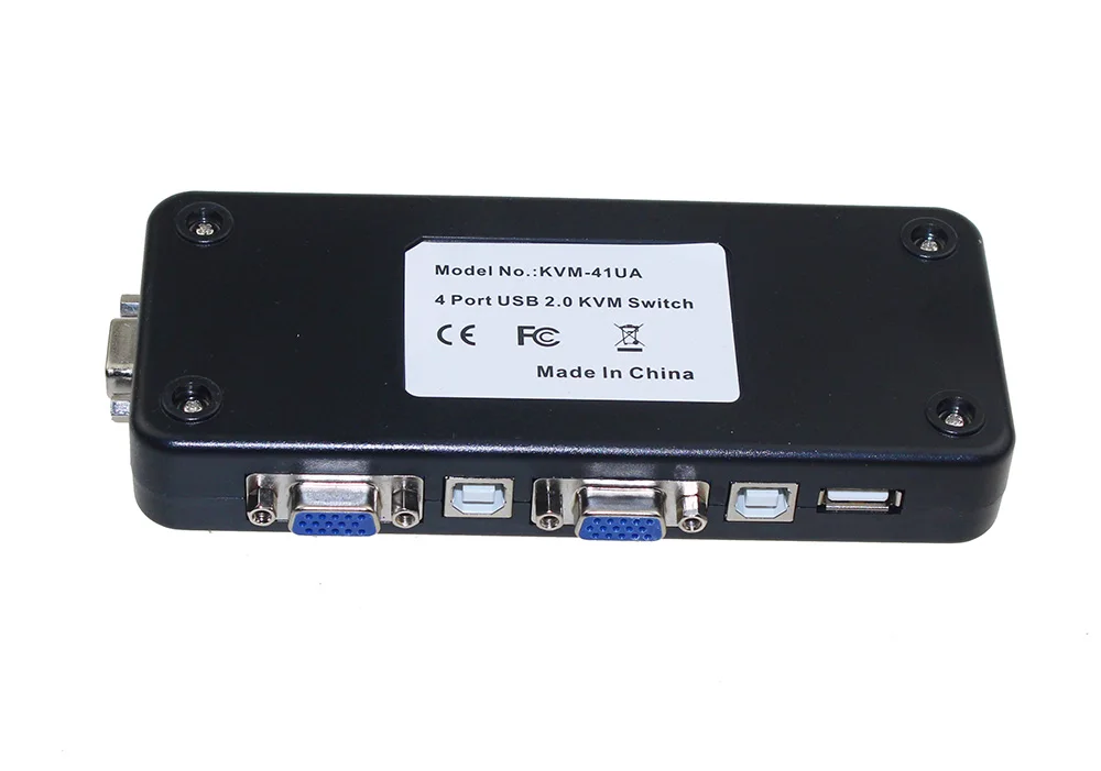 USB2.0 KVM переключатель 4 Порты селектор VGA печати Авто переключатель мониторная коробка vga-разветвитель V322 USB 2,0 KVM переключатель