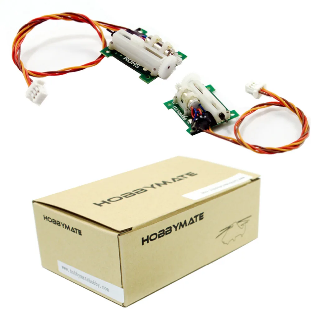 HOBBYMATE 1 5g Линейный сервопривод работать с AR6400 AR6400L ультра-микро-приемник для