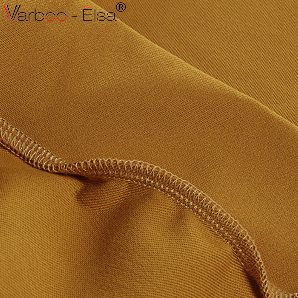 VARBOO_ELSA черной кисточкой платье Женский Круглая горловина короткий рукав Oversize