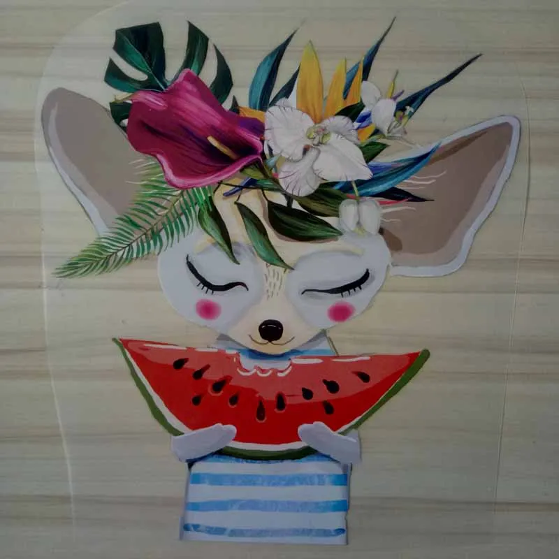 Патчи для одежды Colife Mouse Flower моющиеся аксессуары самостоятельного изготовления