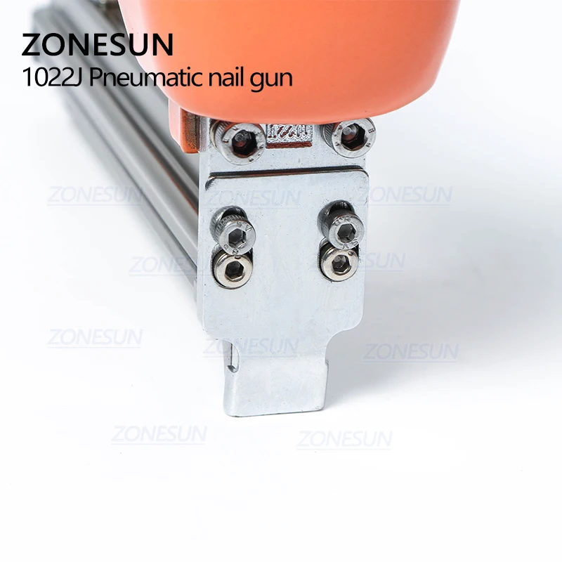 ZONESUN ZS 1022 пневматический штапельный пистолет воздушный Брэд в форме двери гвозди