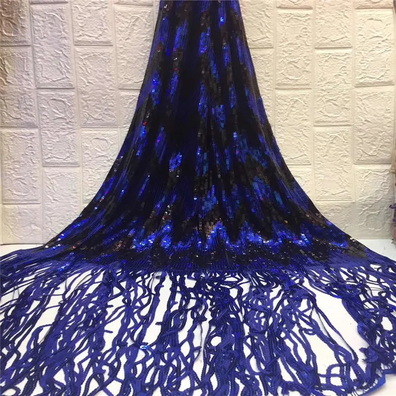 

Cassiel African Lace With Sequins Embroidery Lace Fabric High Quality Sequins French Tulle Lace Fabrics For Wedding Party