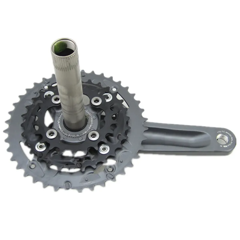 Оригинальный SHIMANO ALIVIO FC M4050 Звездочка 9/27 скоростной горный велосипед полые ОДНА