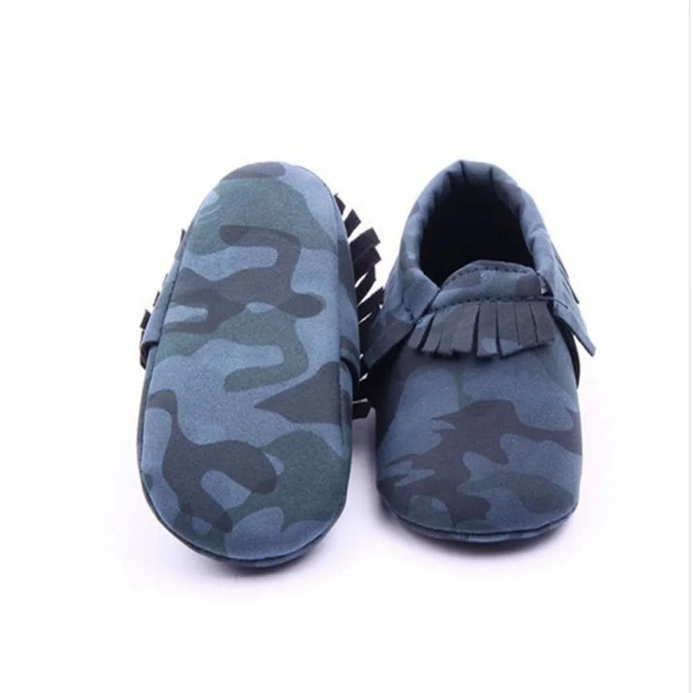 Новая однотонная камуфляжная леопардовая обувь для маленьких мальчиков и