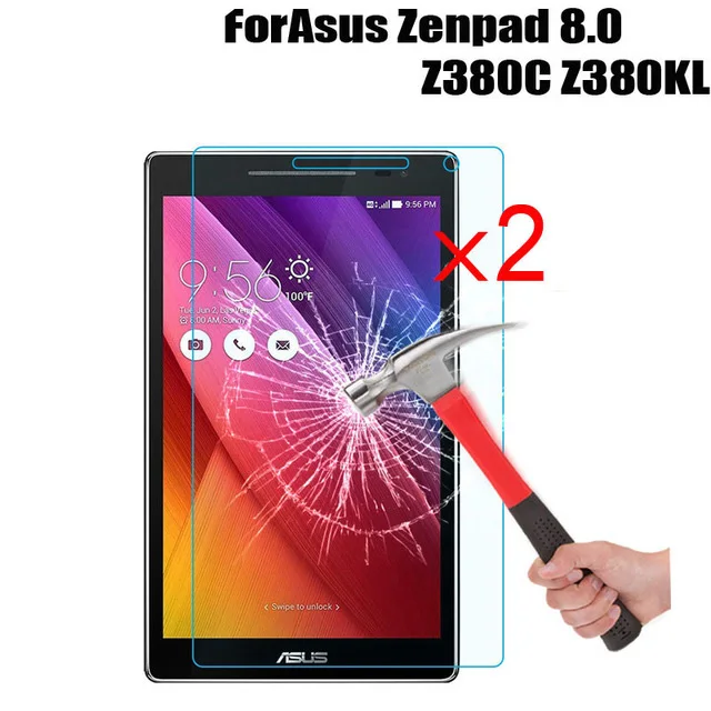 Закаленное защитное стекло для планшета Asus Zenpad 8 дюймов Z380 Z380C Z380KL Z380KNL защитная