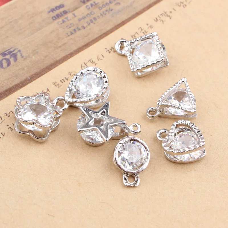 10 шт. Подвески 12 мм золотые подвески серьги гвоздики сделай сам ожерелье ручной