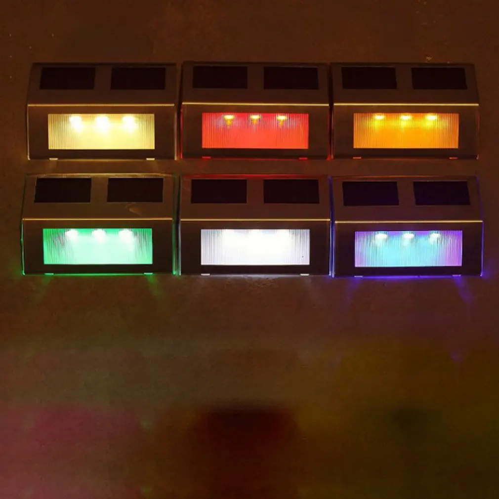 3LED солнечное освещение для зданий солнечные Настенные светильники Солнечный