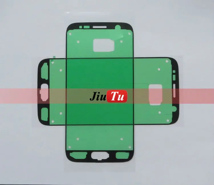 Для Samsung Galaxy S6 S7 край ремонт Запчасти спереди ЖК-дисплей Экран средняя Рамка клей