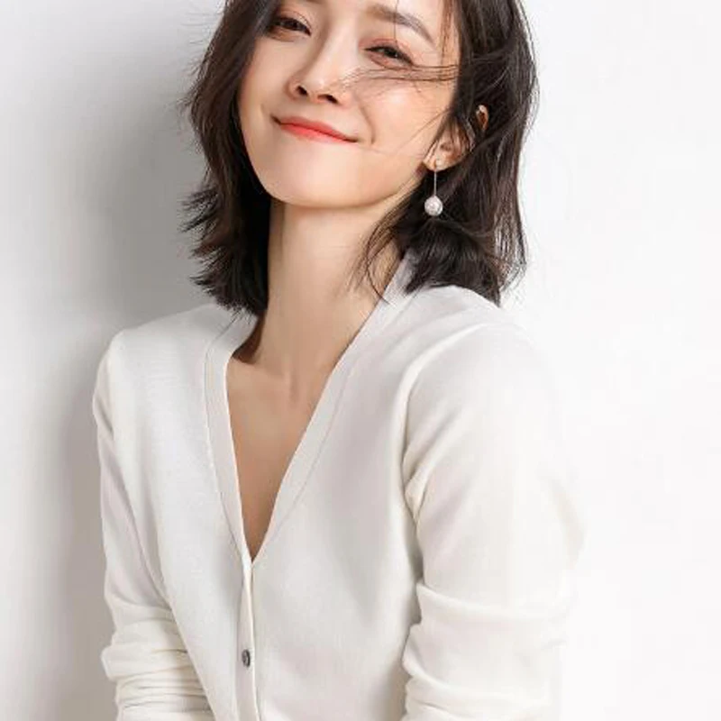 Women Sweater Button Basic Match Brand Tops 12 Colors New Spring Summer Cardigans sr518 |
