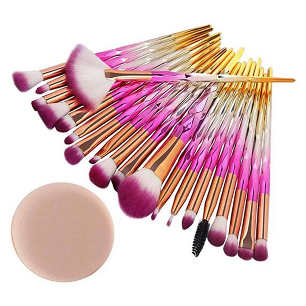 20 шт. мягкие кисти для макияжа|Наборы инструментов макияжа| |