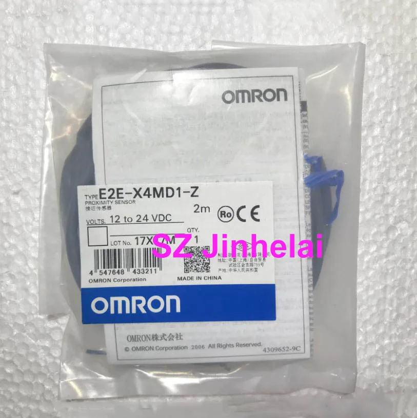 

OMRON E2E-X4MD1-Z Authentic original Proximity switch 2M 12-24VDC