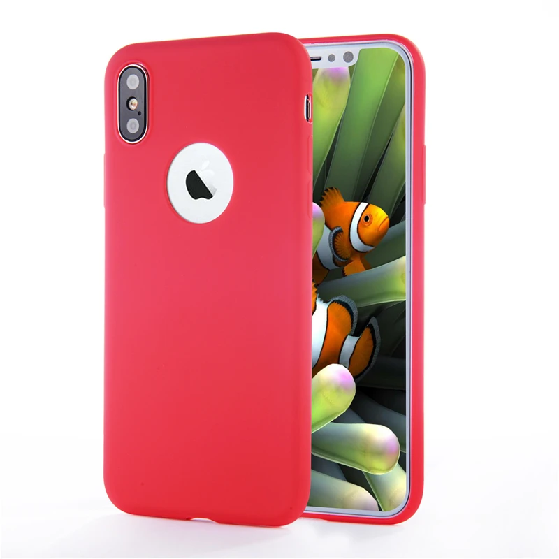 Матовый Силиконовый чехол для iPhone 6S 6 s 7 8 Plus X 10 5 5S SE 5SE 6Plus мобильного телефона |