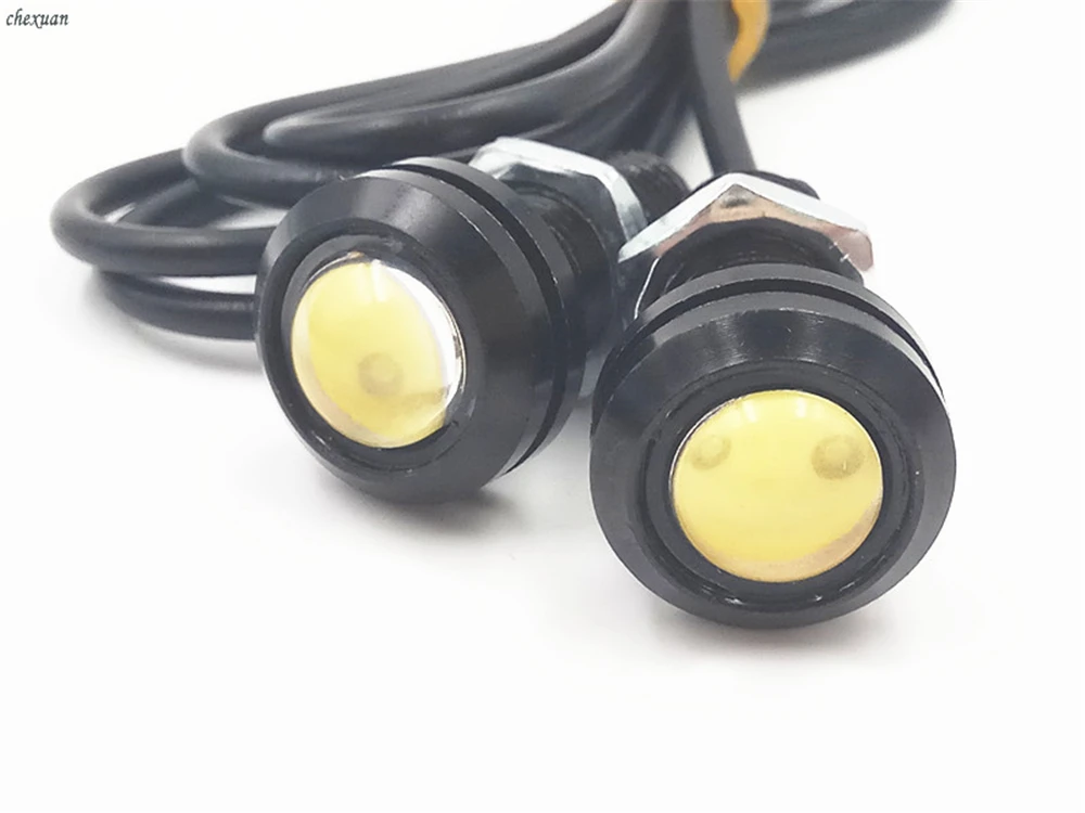 CSCSNL 10 шт./упак. 18/23 MM Led DRL Дневной свет Габаритные огни заднего хода парковочная