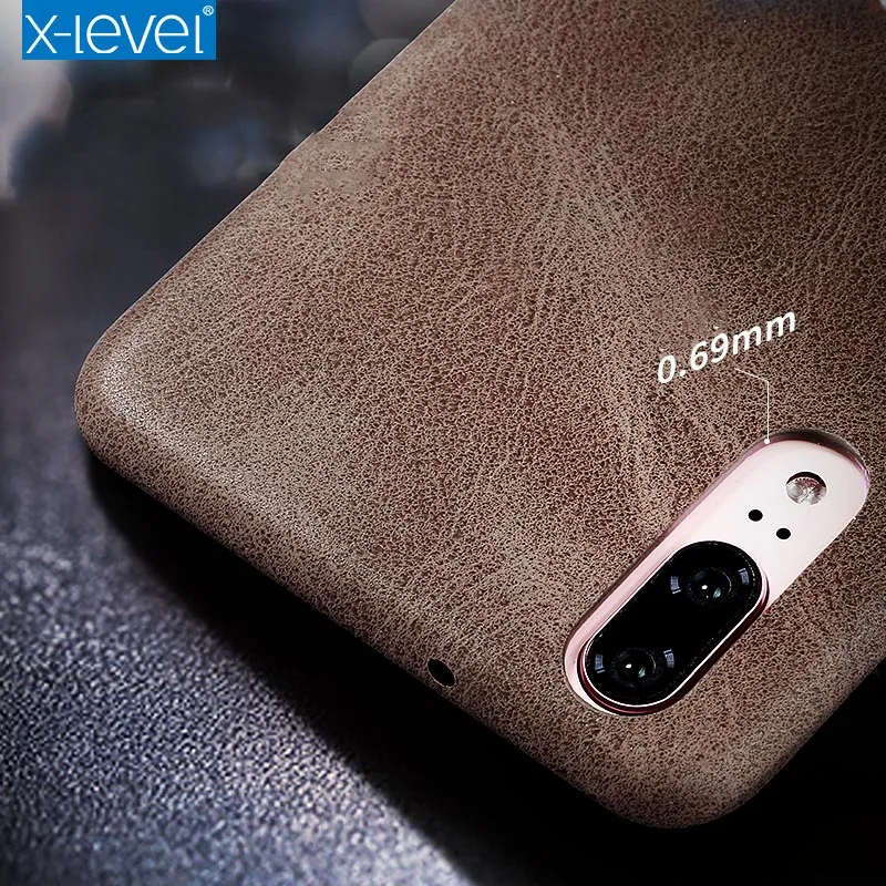 Huawei P20 Pro Чехол Винтаж ультра-тонкий кожаный задняя крышка для huawei Lite P20Pro Nova 3e
