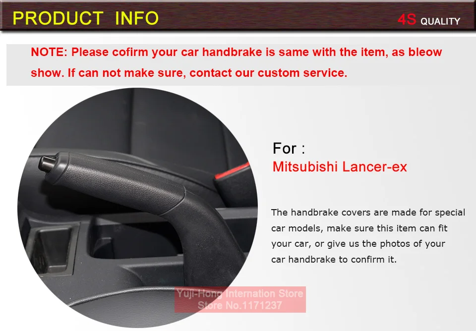 Yuji-Hong автомобильный ручник чехлы Чехол для Mitsubishi Lancer EX Outlander 2013 натуральная кожа Lancer-ex рукоятки ручного тормоза крышка