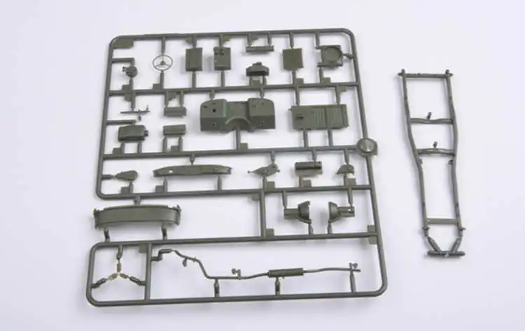 Труба 02327 1:35 русский UAZ-469 военный внедорожник коллекция моделей
